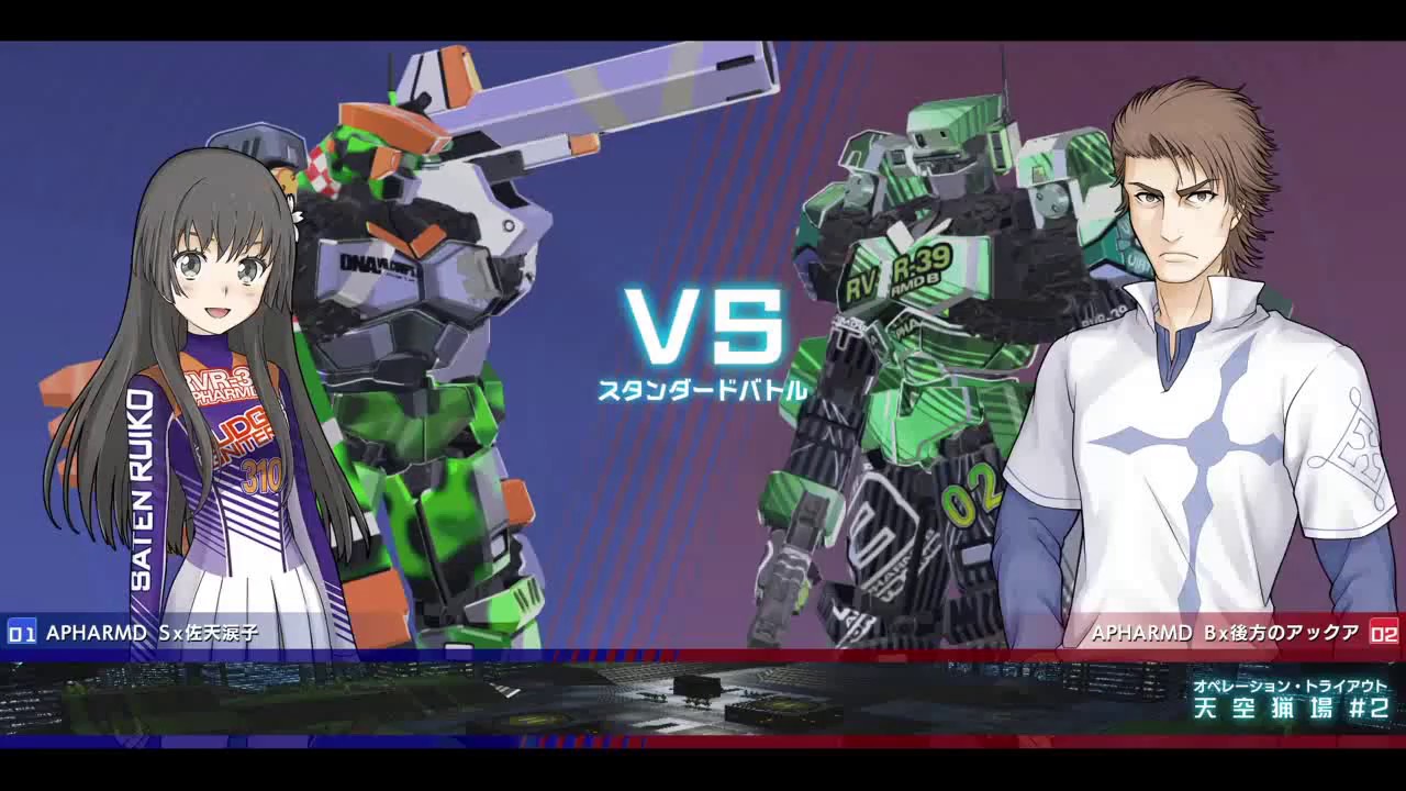 とある魔術の電脳戦機_20180328091309　バトラーVSストライカー