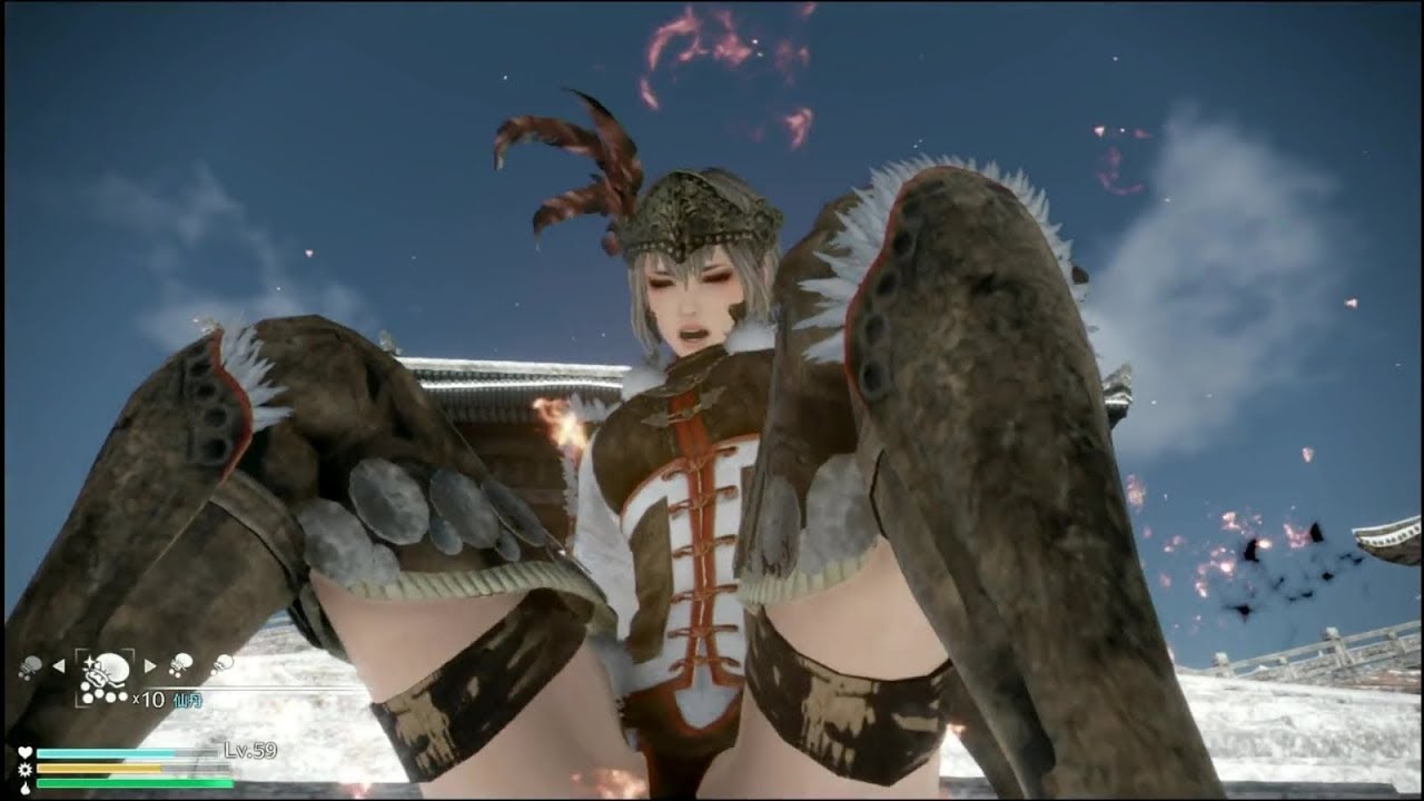 真・三國無双８ 韓当の空中乱舞 ryona リョナ