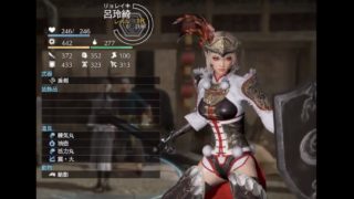 真・三國無双８_呂玲綺(呂)　冒頭ゲームプレイ