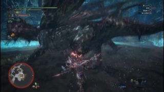 モンスターハンターワールド　歴戦ヴァルハザクの討伐　ソロ　双剣　2018 03 22 23 53 55 398