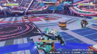 とある魔術の電脳戦機_20180326195150　ドルドレイvsバトラー　謎のバーティカルターンバグ