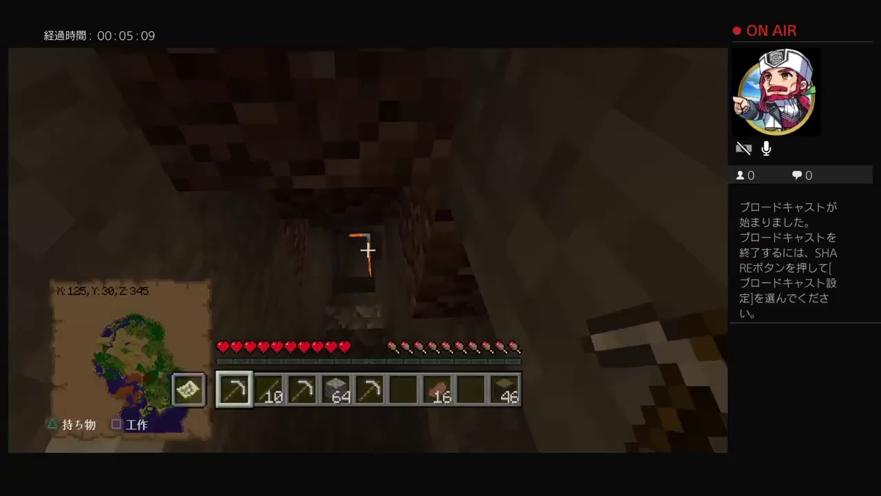 参加自由なマインクラフト！8日目