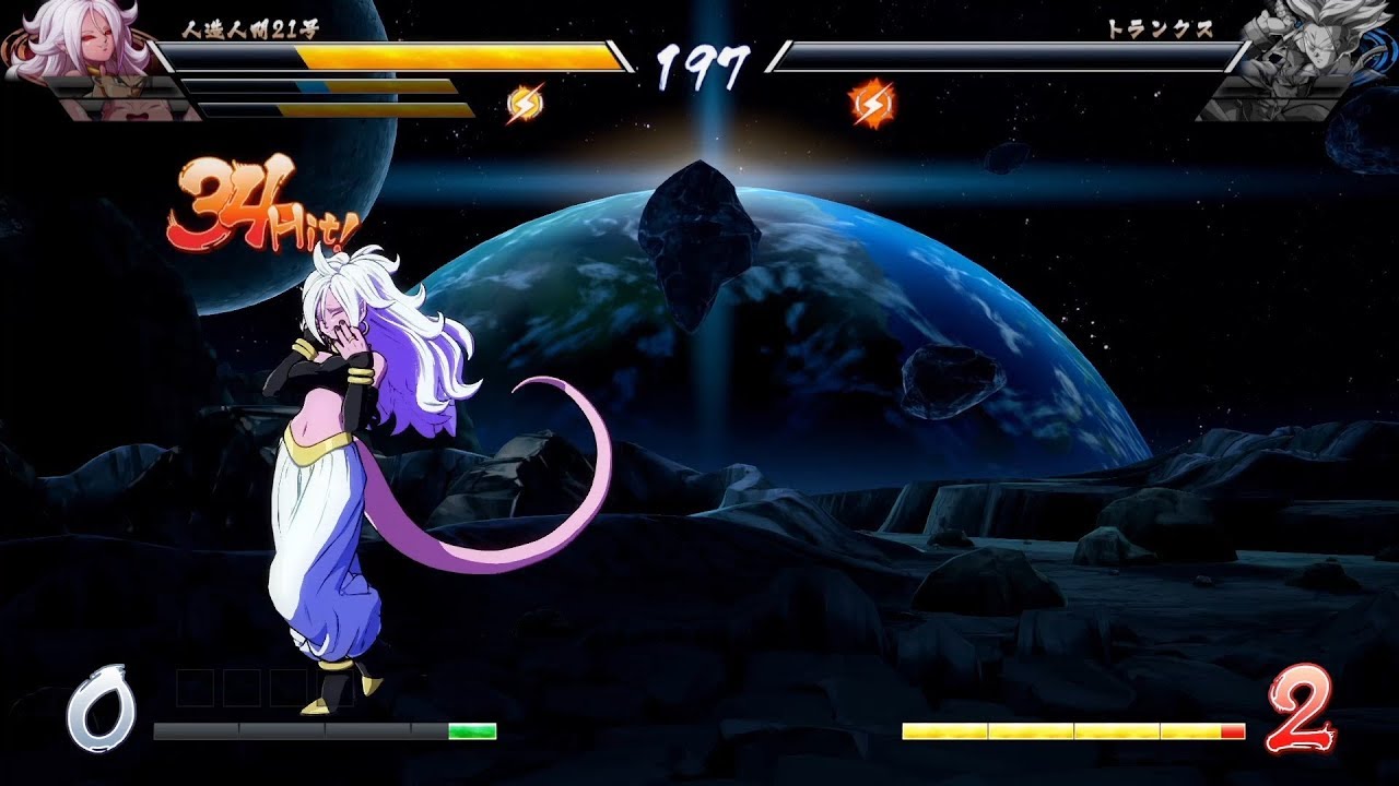 【ドラゴンボール ファイターズ】 トッププレイヤーリプレイ 人造人間21号 固定 180304