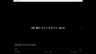 THE NED マインクラフトpart2