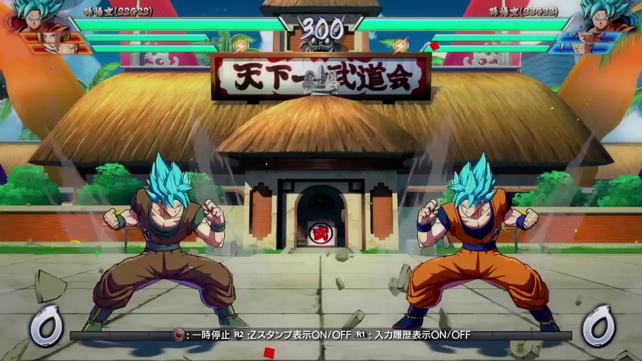 ドラゴンボール ファイターズ　世界１位スーパーサイヤ人ブルー悟空　普通に強い