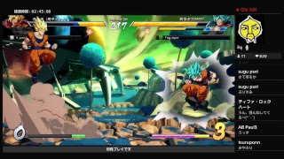 格ゲー苦手な人が遊ぶファイターズ配信(ドラゴンボールFZ)