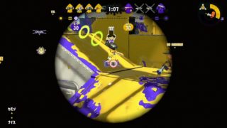 【スプラトゥーン2】チャージャースコープ マンタ ヤグラ