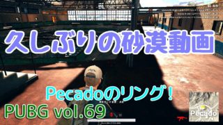 【PUBG】vol.69（ゆっくり実況）久しぶりの砂漠動画　FPS初心者ドン勝6杯目を目指す！