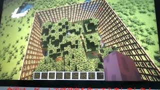 自分で作った蝶温室を紹介。(マインクラフト)