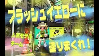 【スプラトゥーン2】人気モデル塗り職人のフェス！　日曜朝の部