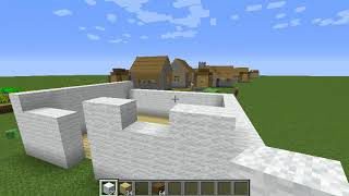 マインクラフトで建物作ってみた