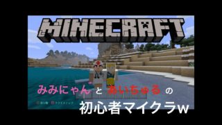 【マインクラフト：マイクラ】みみにゃんとあいちゅるのほのぼの街作り【初見歓迎】