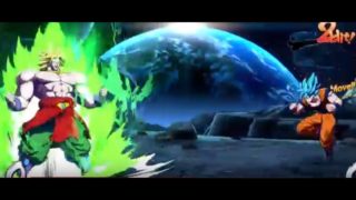 ドラゴンボールファイターズ ブロリー vs 超サイヤ人ブルー悟空 Broly vs SSGSS Goku