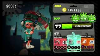バレデコのち傘　スプラトゥーン2動画＃12