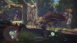 【MHW】モンスターハンター：ワールド 「受付嬢も攻撃してしまう」へっぽこハンターが行く♪ 実況ごっこ編 ＜イビルジョー＞ Monster Hunter World