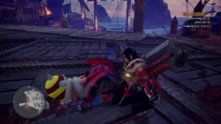 モンスターハンター：ワールド_なでる失敗