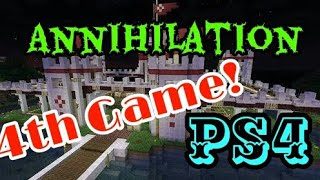 【PS4 マインクラフト】Annihilation 第四試合