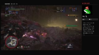 モンスターハンターワールド　金冠集め中