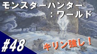 #48 MHW モンスターハンター：ワールド「幻獣は斯く麗しき」