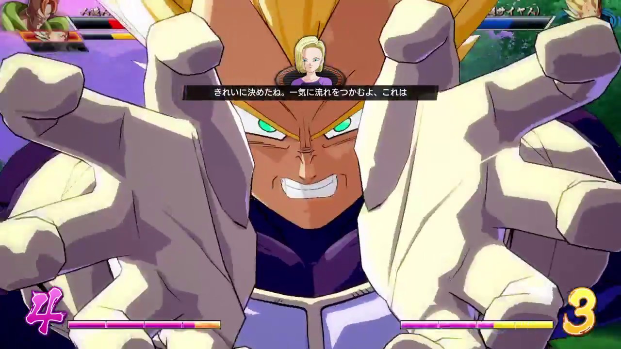 ドラゴンボール ファイターズ　ベジータの強さが光る　まさに超ベジータ