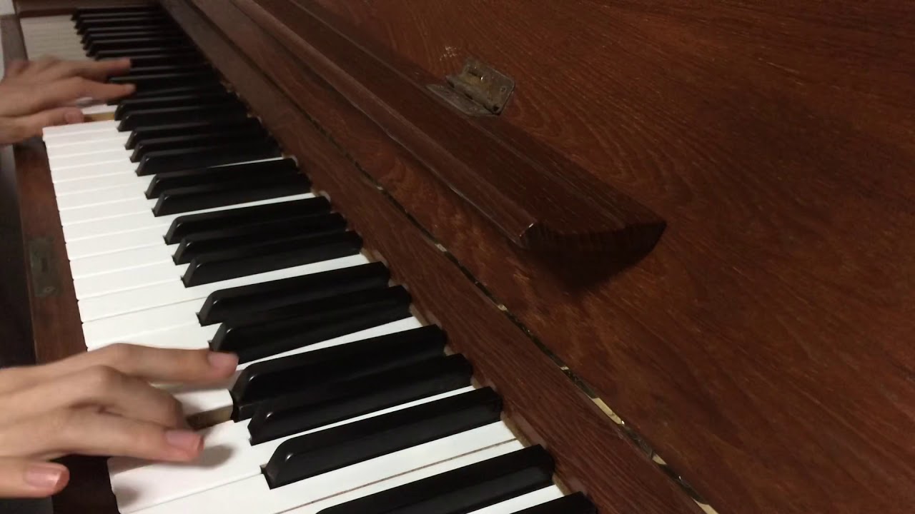 スプラトゥーン2 残り１分の曲を弾いてみた ピアノ