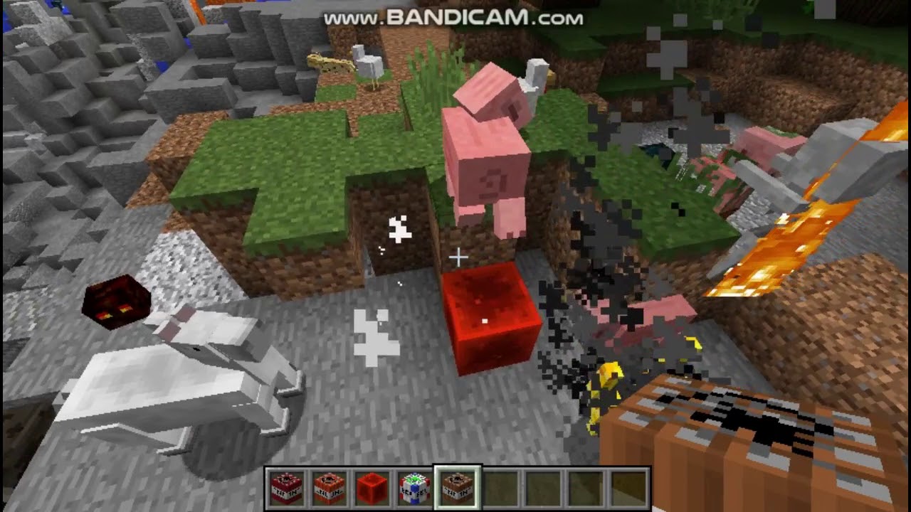 【マインクラフト】Too Much TNT mod で遊んでみた