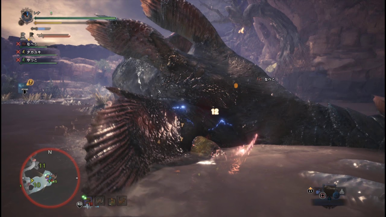 モンスターハンターワールド　ジュラトドスの狩猟 2018 04 10 01 11 30 834