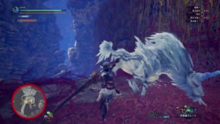 モンスターハンター：ワールド_キリン戦、途中から
