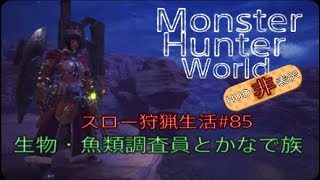 【MHW＃85　HUD非表示でスロー狩猟生活【モンスターハンターワールド】