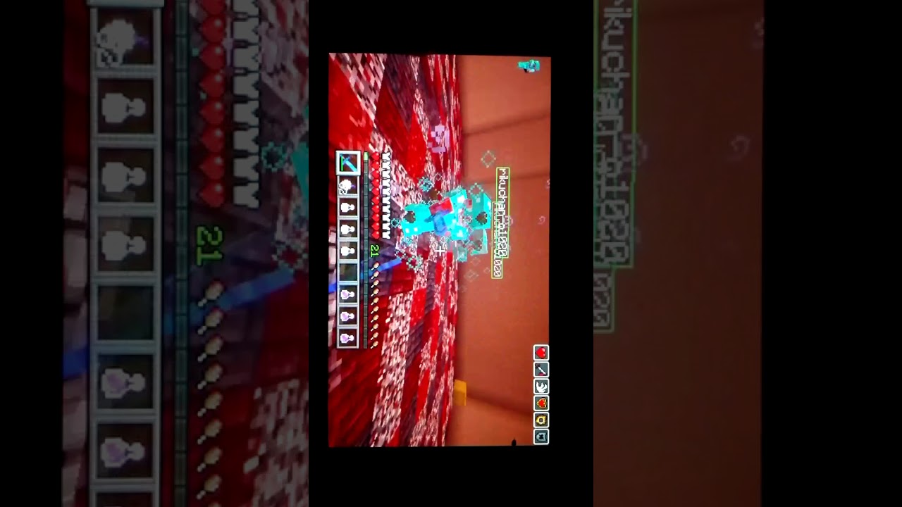 Psvita マインクラフト　ガップルPVP やってみた