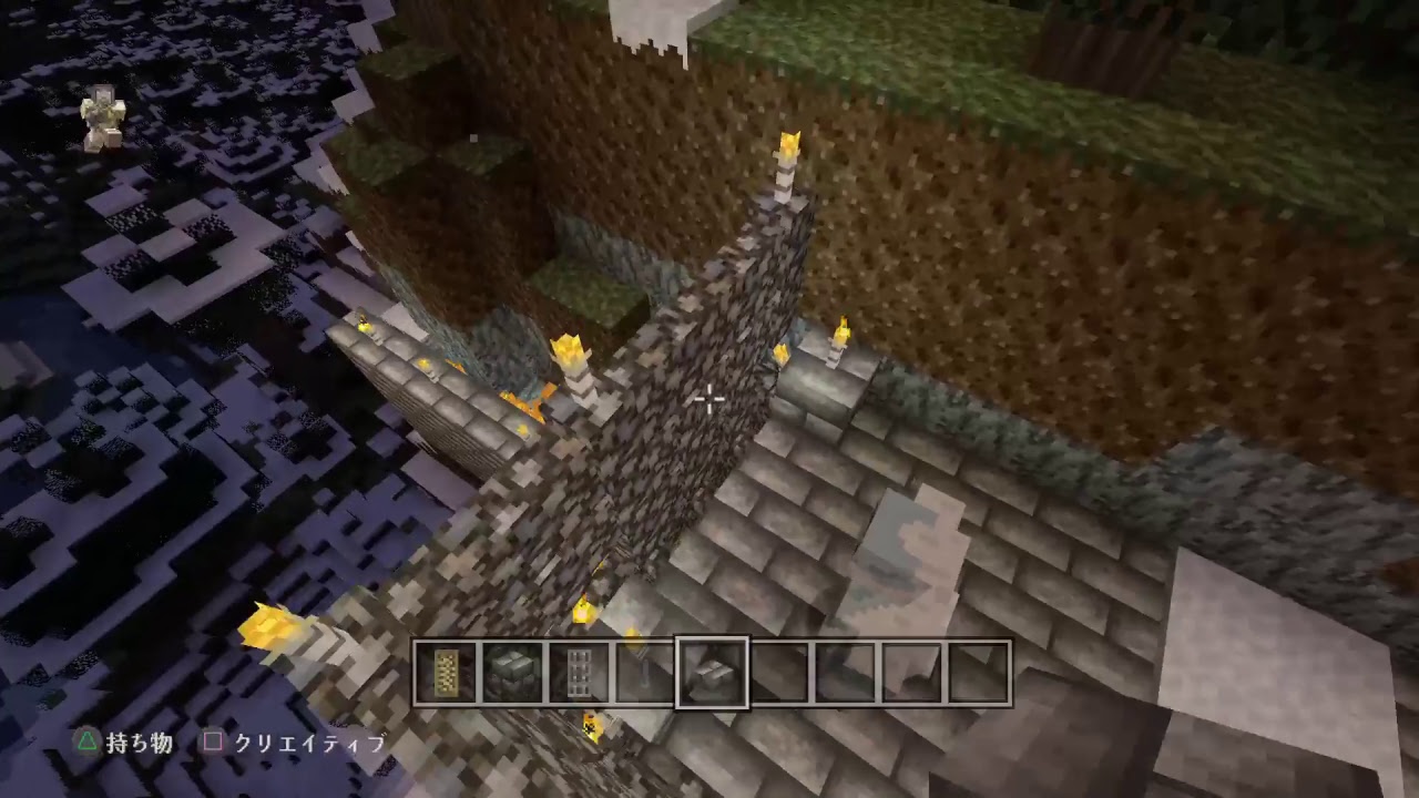 [マインクラフト]ぶらりクリエイティブモードで素人建築＃2