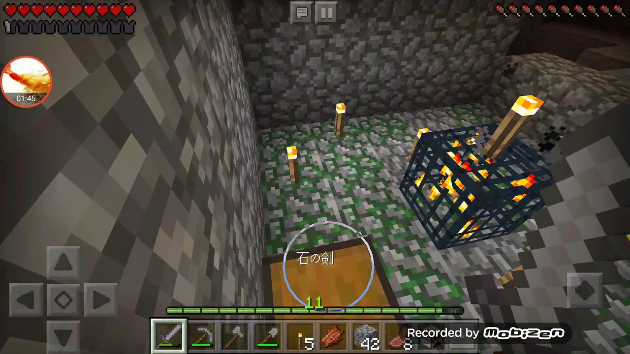 《マインクラフト》 天ぷらクラフトパート１４ またもやスポナーを発見！？ ～洞窟探索編最終章～