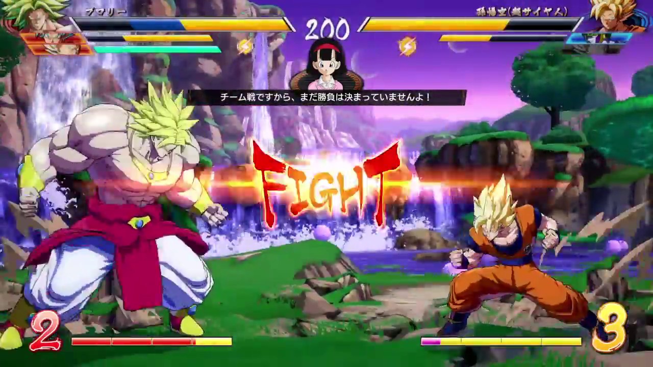 ドラゴンボール ファイターズ　ブロリー　アーマー攻撃からのコンボ