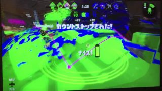 【スプラトゥーン2】オールS＋50 黒ZAP エリア