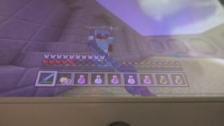 マインクラフト　手元カチカチうるさいですw