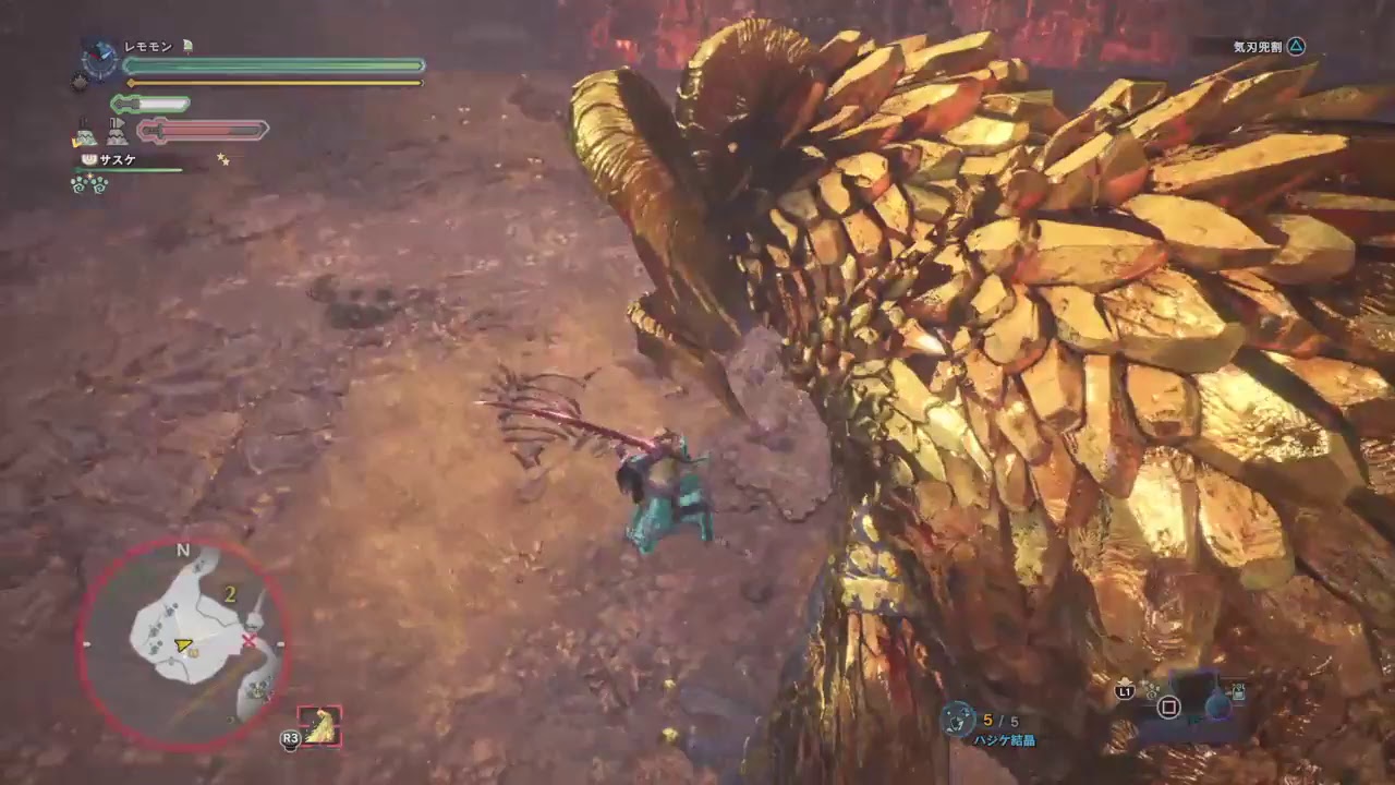 ちょっとだけ！モンスターハンターワールド！！