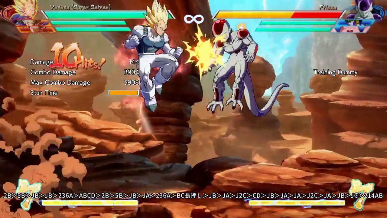 【DBFZ】ベジータ004【ドラゴンボールファイターズ】