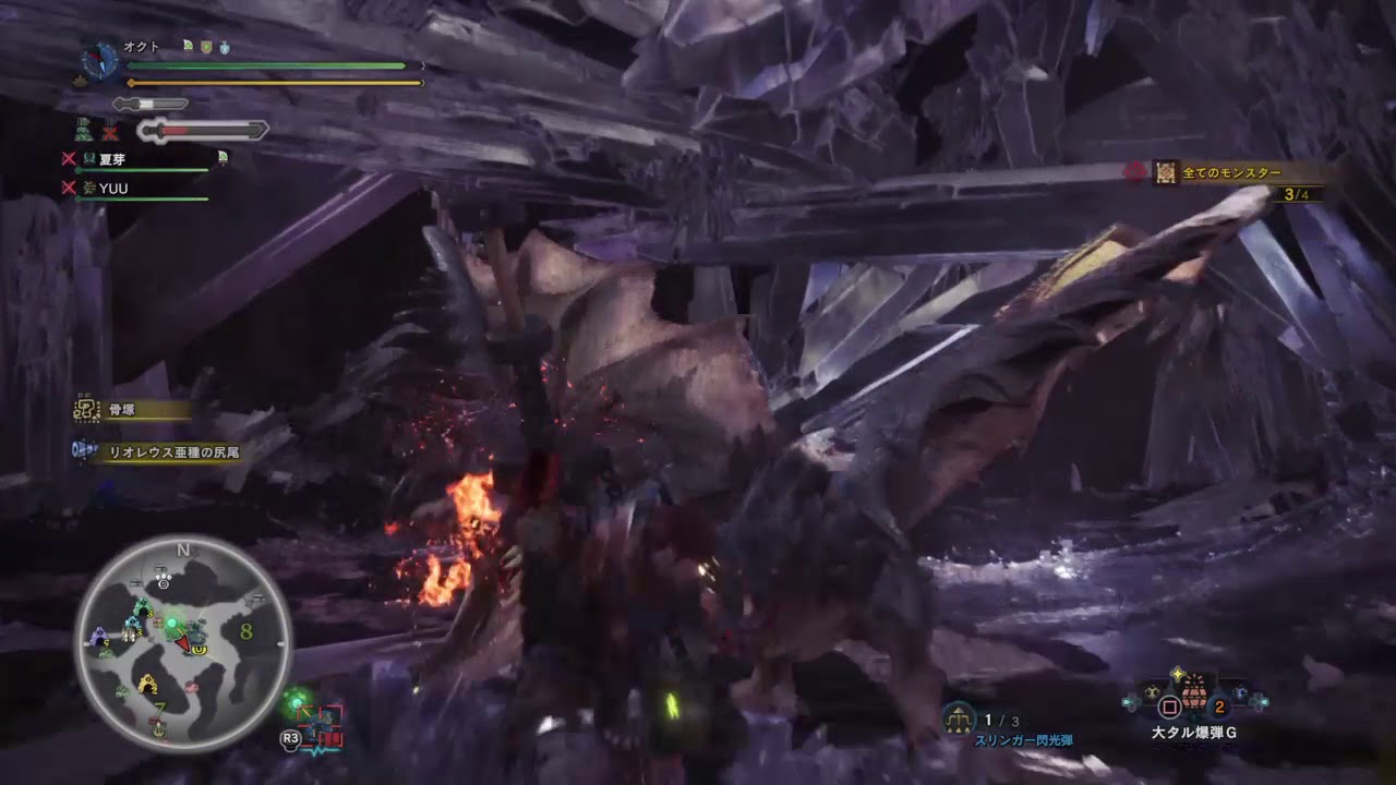 モンスターハンター：ワールド_爆弾魔クルルヤックwww