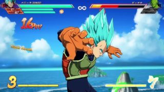 ドラゴンボール ファイターズ　ベジータブルー