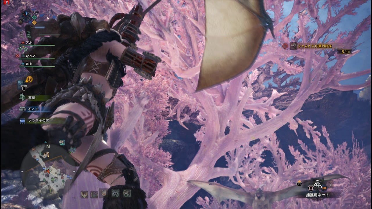 モンスターハンターワールド　シャムオスの討伐 2018 04 10 00 59 31 658