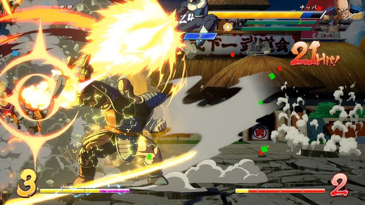 【ドラゴンボール ファイターズ】 トッププレイヤーリプレイ ナッパ 固定 180401