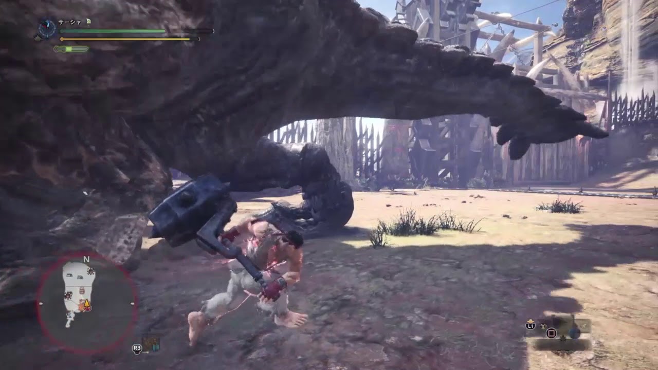 ［モンスターハンターワールド］ストリートファイターコラボクエスト「泥土の道をいとわぬ者よ」をプレイ！