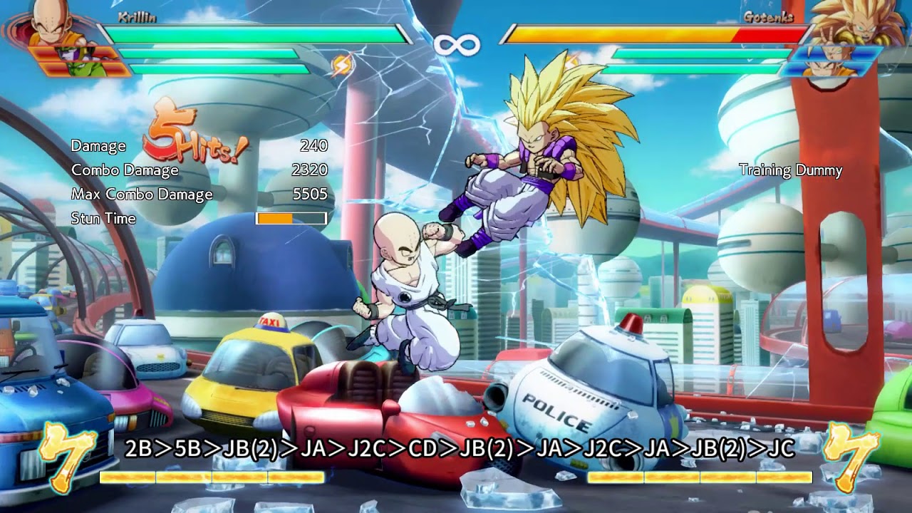 【DBFZ】クリリン001【ドラゴンボールファイターズ】