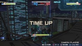 とある魔術の電脳戦機_20180414193446　ドルドレイvsバトラー　特攻で隙を狙う