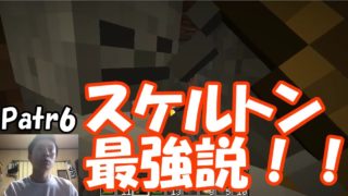 【マインクラフト】ゲーマークリエイターしんのマイクラ実況Part6　スケルトン最強説！！