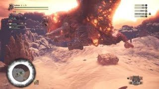 [MHW]【悲報】テオ・テスカトルさん、空中で一瞬意識を失う [モンスターハンター：ワールド]