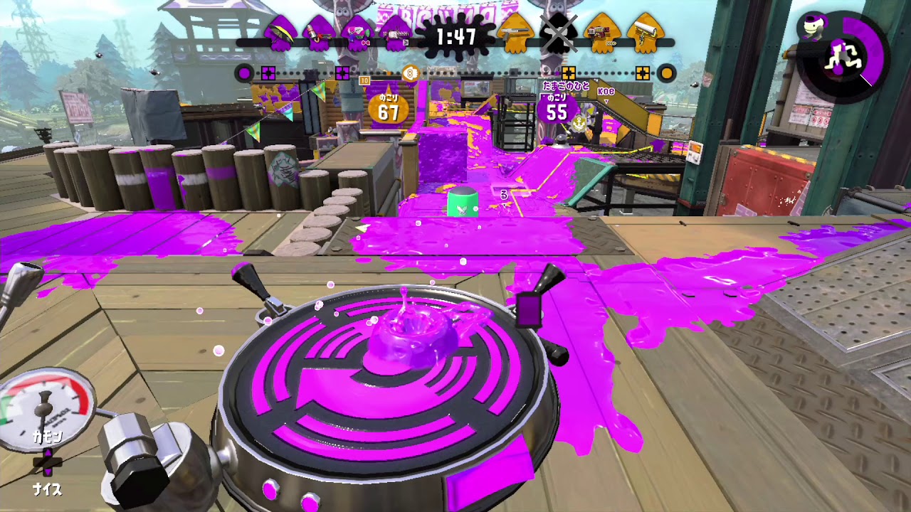 【S+50モンガラヤグラ】イモービル・フォートレス【スプラトゥーン2 全ルールカンスト済み】