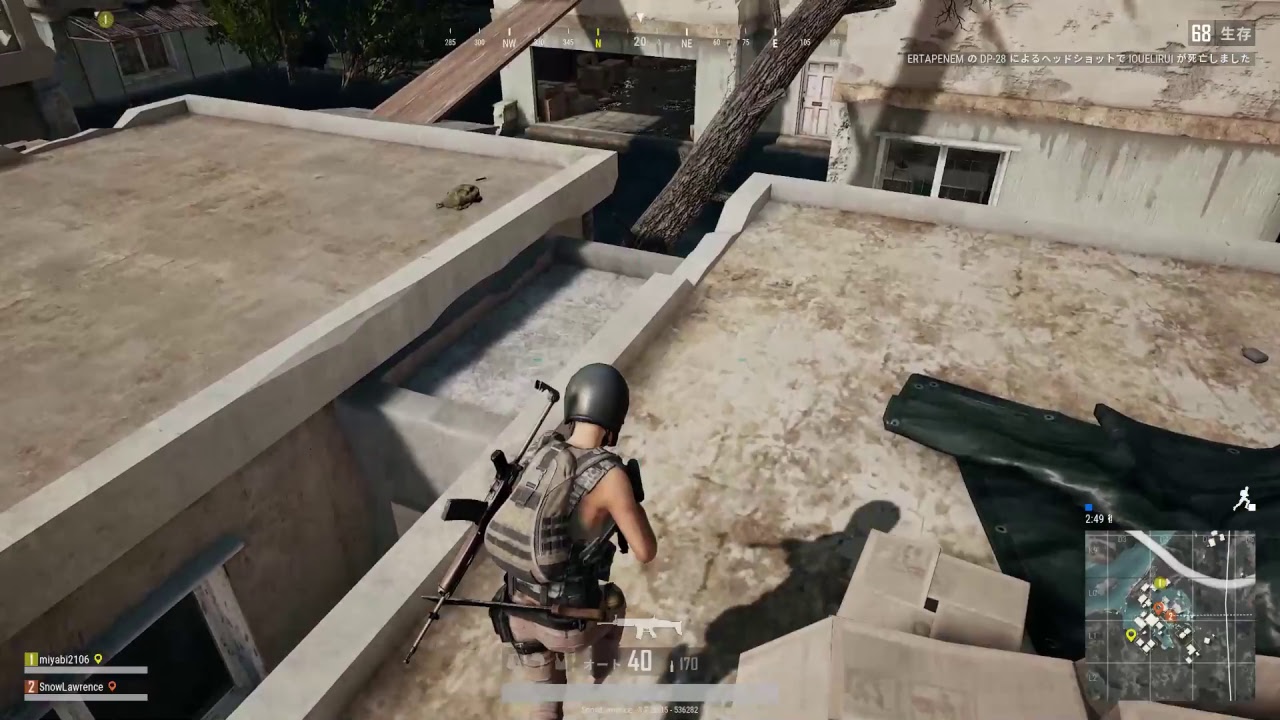 【PUBG】FPS超初心者がフレンド4人で実況プレイ！