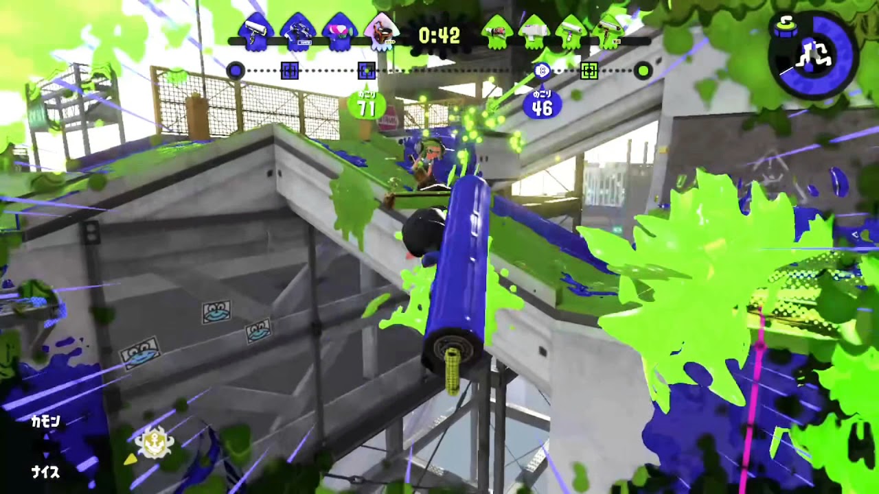 【スプラトゥーン2】ガチヤグラカンスト記念スプロラキル集【S+50】