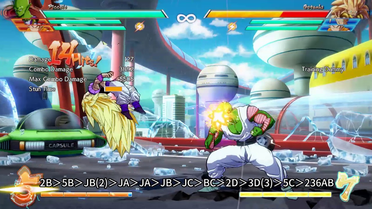 【DBFZ】ピッコロ002【ドラゴンボールファイターズ】